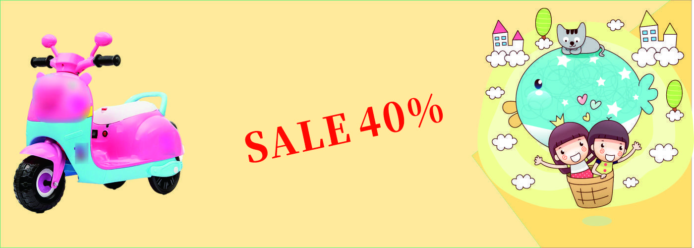 兒童復古電動摩托車